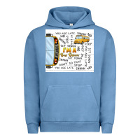 Pigment Pebble Blue i'm a bus driver school bus Urban Hoodie - TumblerDesignByShophia