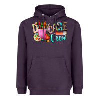 Plum daycare crew Heavyweight Hoodie - NancyCooperArtShop