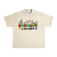 Sandshell neurodiversity is beautiful Urban Heavy Tee - JahusDesignShop