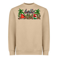 Mushroom hello summer Heavyweight Sweatshirt - CowhideDigitalArt