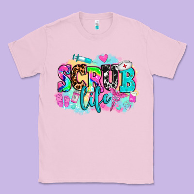 Scrub Life Classic Tee Designed By Adodesignshop
