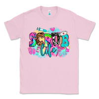 Bubblegum Pink scrub life Classic Tee - AdoDesignShop