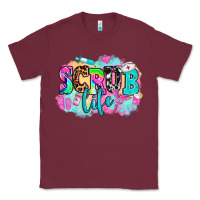 Burgundy scrub life Classic Tee - AdoDesignShop