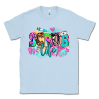 Dusty Blue scrub life Classic Tee - AdoDesignShop