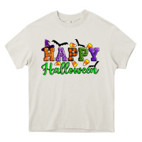 Cream Happy halloween Heavy Core Tee - Artiststas