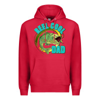 Cardinal reel cool dad Premium Hoodie - Jasminsmagicworld
