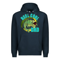 Navy reel cool dad Premium Hoodie - Jasminsmagicworld