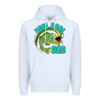 White reel cool dad Premium Hoodie - Jasminsmagicworld