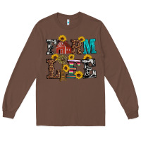 Chestnut western farm life Long Sleeve Tee - Artiststas