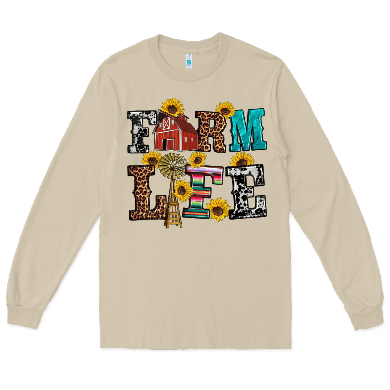 Western Farm Life Long Sleeve Tee by Artiststas | Teevron