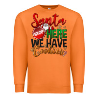Carrot Santa here we have cookies Premium Sweatshirt - NancyCooperArtShop