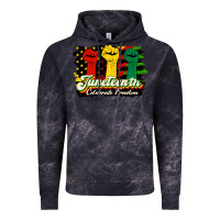 Cloud Black juneteenth celebrate freedom Vintage Hoodie - HRA Design Shop