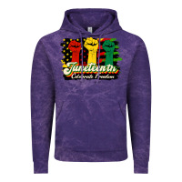 Cloud Purple juneteenth celebrate freedom Vintage Hoodie - HRA Design Shop
