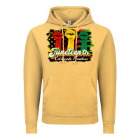 Vintage Mustard juneteenth celebrate freedom Vintage Hoodie - HRA Design Shop