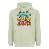 Matcha dance like frosty shine like rudolph give like san Heavyweight Hoodie - MaliasSmallBusiness