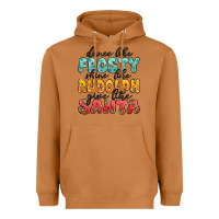 Meerkat dance like frosty shine like rudolph give like san Heavyweight Hoodie - MaliasSmallBusiness