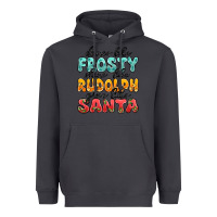 Smoke dance like frosty shine like rudolph give like san Heavyweight Hoodie - MaliasSmallBusiness