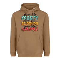 Toasted Coconut dance like frosty shine like rudolph give like san Heavyweight Hoodie - MaliasSmallBusiness