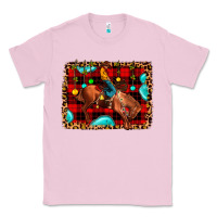 Bubblegum Pink Christmas rodeo cowboy Classic Tee - JahusDesignShop