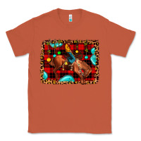 Copper Christmas rodeo cowboy Classic Tee - JahusDesignShop