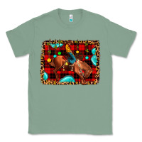 Sage Christmas rodeo cowboy Classic Tee - JahusDesignShop