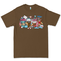 Cacao nurse elements coffee cups Premium Tee - MaliasSmallBusiness