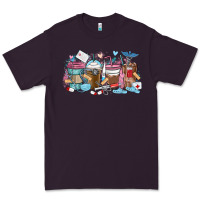 Plum nurse elements coffee cups Premium Tee - MaliasSmallBusiness