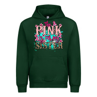 Forest Green The pink is for my sister Cancer Awareness Urban Hoodie - HowdyJamesFarm
