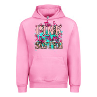 Fuchsia Pink The pink is for my sister Cancer Awareness Urban Hoodie - HowdyJamesFarm