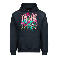 Navy The pink is for my sister Cancer Awareness Urban Hoodie - HowdyJamesFarm