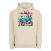 Pigment French Oak The pink is for my sister Cancer Awareness Urban Hoodie - HowdyJamesFarm