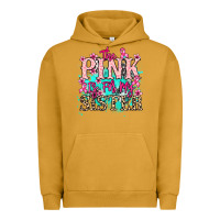Pigment Peanut Butter The pink is for my sister Cancer Awareness Urban Hoodie - HowdyJamesFarm