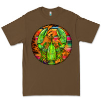 Cacao lobster round Premium Tee - BarkalooDesign