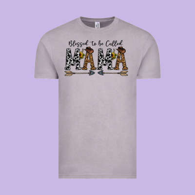 Mama To Be Called Mama Vintage Tee Designed By Cowhidedigitalart