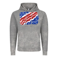 Cloud Rock Patriotic tie dye background 4th of july Vintage Hoodie - CowGirlArtShop