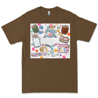 Cacao sewing Premium Tee - MaliasSmallBusiness