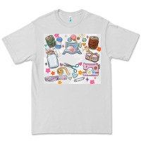 Dove Grey sewing Premium Tee - MaliasSmallBusiness