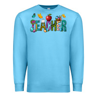 Ocean Blue Easter Teacher Premium Sweatshirt - NancyCooperArtShop