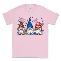 Bubblegum Pink 4th of july gnomes Classic Tee - Jasminsmagicworld