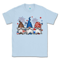 Dusty Blue 4th of july gnomes Classic Tee - Jasminsmagicworld