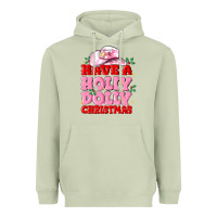 Matcha have a holly dolly christmas Heavyweight Hoodie - MaliasSmallBusiness