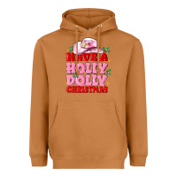 Meerkat have a holly dolly christmas Heavyweight Hoodie - MaliasSmallBusiness