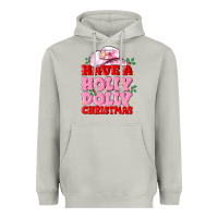 Moon Dust have a holly dolly christmas Heavyweight Hoodie - MaliasSmallBusiness