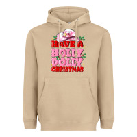 Mushroom have a holly dolly christmas Heavyweight Hoodie - MaliasSmallBusiness