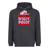 Smoke have a holly dolly christmas Heavyweight Hoodie - MaliasSmallBusiness