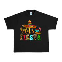 Black let's fiesta Urban Heavy Tee - AdoDesignShop