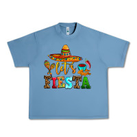 Pebble Blue let's fiesta Urban Heavy Tee - AdoDesignShop