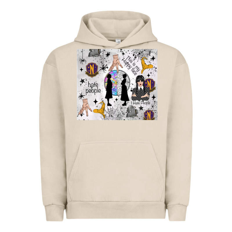 Gothic Girl And Colorful Girl Urban Hoodie by TumblerDesignByShophia | Teevron
