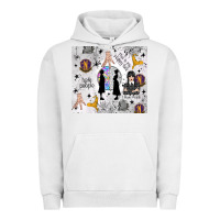 Pigment Lunar Rock gothic girl and colorful girl Urban Hoodie - TumblerDesignByShophia