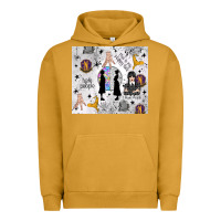 Pigment Peanut Butter gothic girl and colorful girl Urban Hoodie - TumblerDesignByShophia